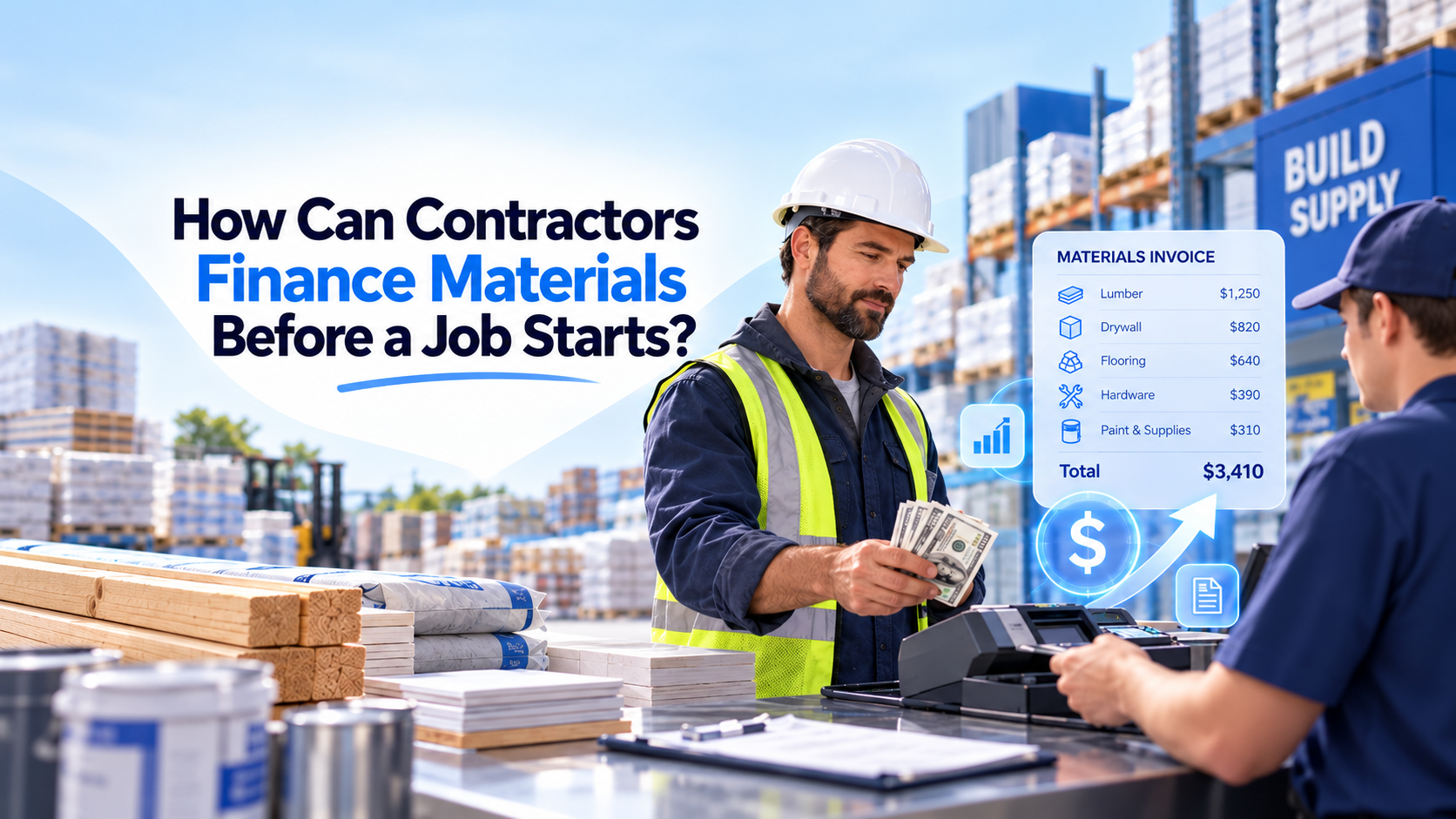 material financing for contractors